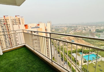 Balcony in 3 BHK Apartment at Shapoorji Pallonji Joyville Phase 2, Sector 102 – for Rent