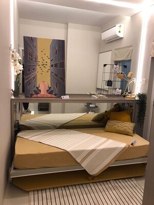 Bedroom in 3 BHK Apartment at AL Mantasha The Heavens Palace, Shilphata – for Sale