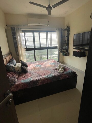 Bedroom in 1 BHK Apartment at Rustomjee Meridian, Kandivali West – for Rent