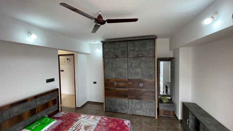 Bedroom, shroff-aureta 3 Bedroom 1060 Sq.Ft. Apartment In Koregaon Park Annexe Pune 9367981