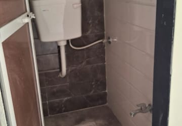 Bathroom in 1 BHK Apartment at AS Padmavati Palacio, Ulwe – for Rent