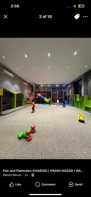 Parking in 2 BHK Apartment at Majestique Towers, Kharadi – for Rent