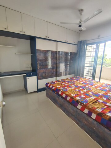 Bedroom in 3 BHK Apartment at Marvel Zephyr, Kharadi – for Rent