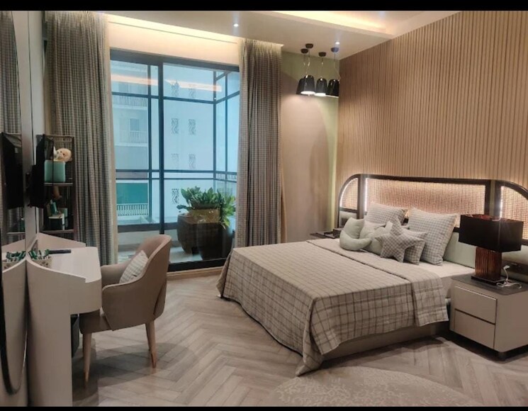 Living Room, ambience-tivertone 4 Bedroom 3284 Sq.Ft. Apartment In Sector 50 Noida 9368083