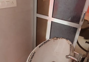 Bathroom in 1 BHK Apartment at Dream Sky, Ulwe – for Rent