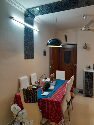 Living Room in 2 BHK Apartment at Golden Gate CHS, Kandivali West – for Rent