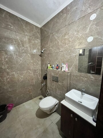 Bathroom in 3 BHK Apartment at Maya Green Lotus Saksham, International Airport Road – for Rent
