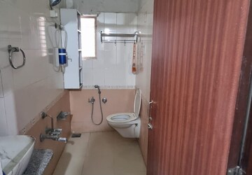 Bathroom in 3 BHK Villa at Savaliya Jahnavi Bunglows, Bopal – for Rent