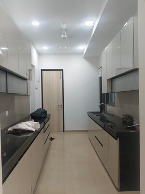 Kitchen in 3 BHK Apartment at Adani Ten BKC, Bandra East – for Rent