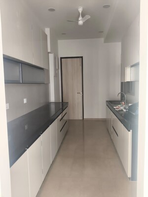 Kitchen in 3 BHK Apartment at Adani Ten BKC, Bandra East – for Rent
