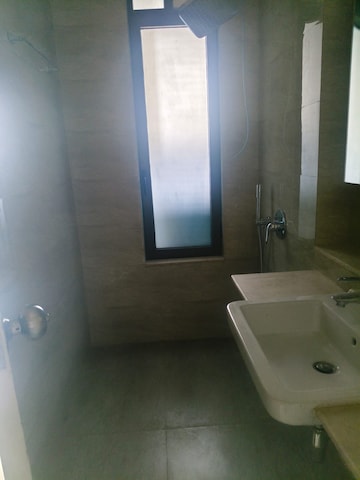 Bathroom in 3 BHK Apartment at Adani Ten BKC, Bandra East – for Rent