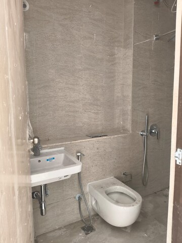 Bathroom in 3 BHK Apartment at Adani Ten BKC, Bandra East – for Rent
