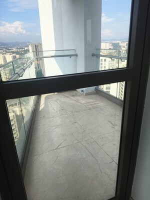 Balcony in 3 BHK Apartment at Adani Ten BKC, Bandra East – for Rent