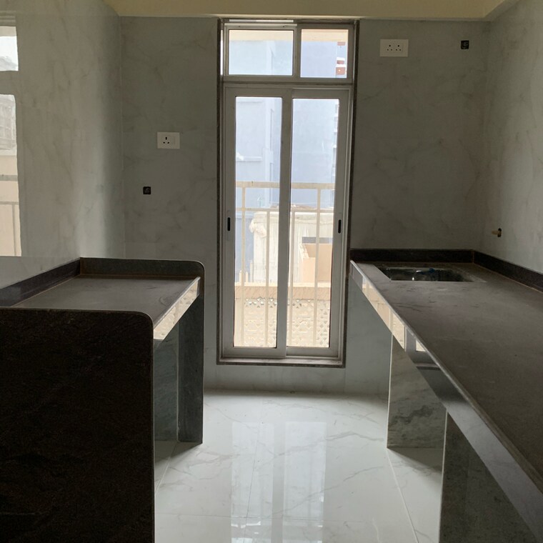 Kitchen, kosmos-kedar-darshan 2 Bedroom 615 Sq.Ft. Apartment In Kastur Park Mumbai 9368223