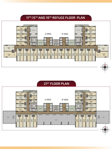 Floor Plan in  Office Space at Emperia C2, Turbhe – for Sale