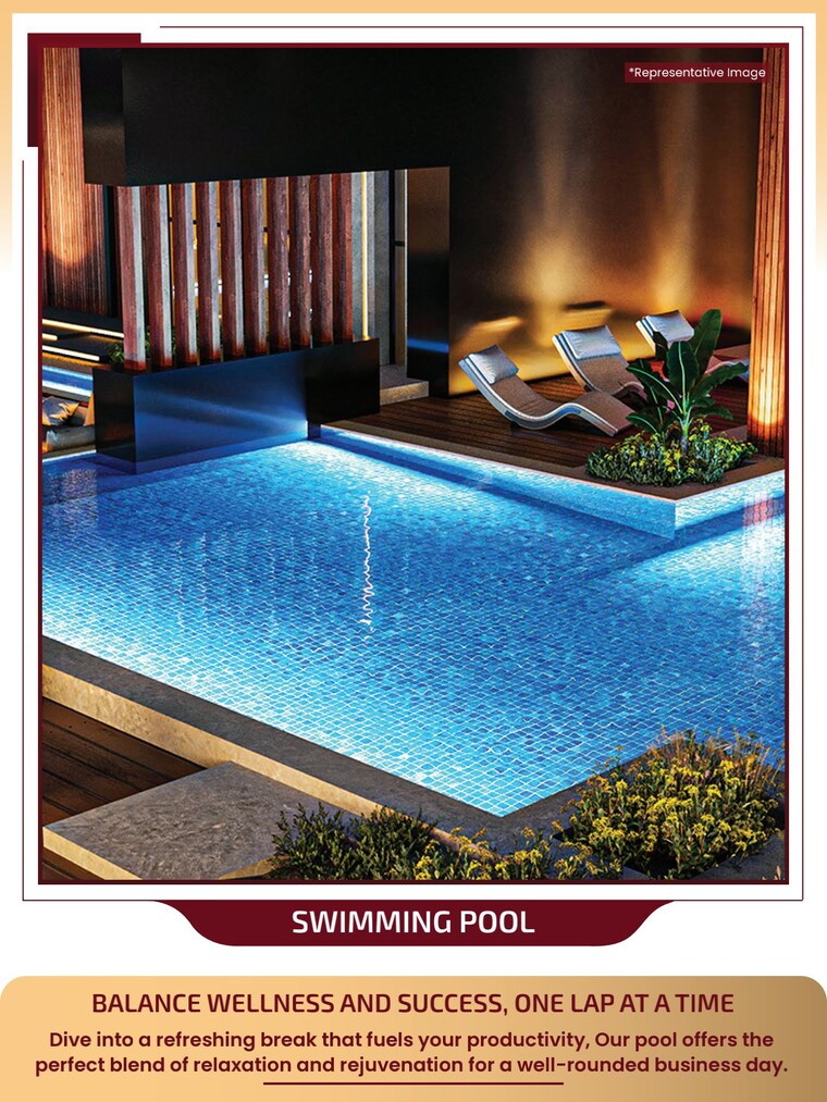 Bedroom, emperia-c2 Commercial Office Space 949 Sq.Ft. In Turbhe Navi Mumbai 9368207