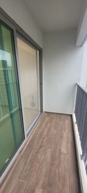 Balcony in 3 BHK Apartment at Kalpataru Immensa E, Kolshet Industrial Area – for Rent