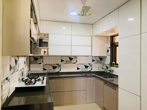 Kitchen in 3 BHK Apartment at Hiranandani Annora, Hiranandani Estate – for Rent