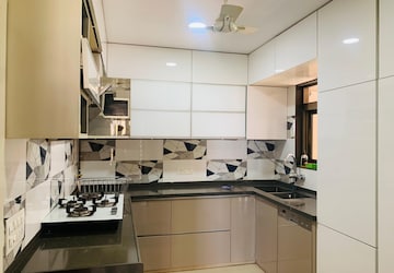 Kitchen in 3 BHK Apartment at Hiranandani Annora, Hiranandani Estate – for Rent