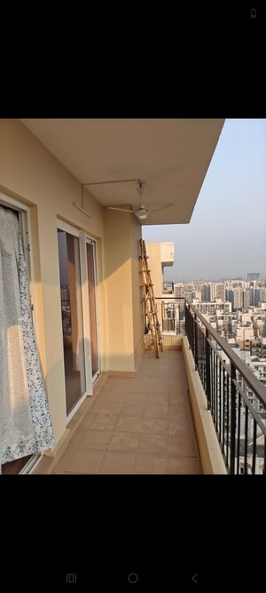Balcony in 3.5 BHK Apartment at Amrapali Crystal Homes, Sector 76 – for Rent