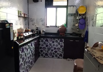 Kitchen in 1 BHK Apartment at Nilesh Apartment Naupada, Naupada – for Sale