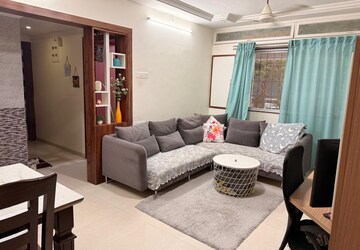 Living Room in 3 BHK Penthouse at Neco Gardens, Viman Nagar – for Rent