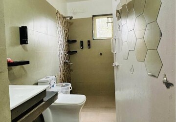 Bathroom in 1 BHK Apartment at Naupada – for Sale
