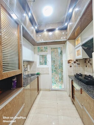 Kitchen in 2 BHK Apartment at Gaur City 5th Avenue, Sector 4 Greater Noida – for Rent