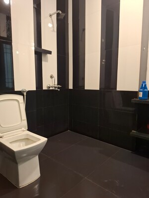 Staircase in 3 BHK Apartment at Aditya Hill Top, Banjara Hills – for Rent