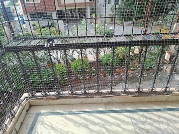 Balcony in 3 BHK Apartment at Aditya Hill Top, Banjara Hills – for Rent