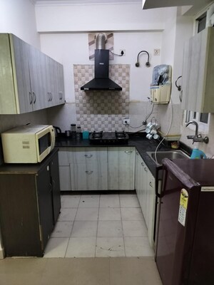 Kitchen in 2 BHK Apartment at Amrapali Princely Estate, Sector 76 – for Rent
