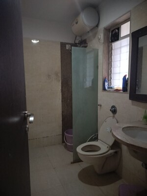 Bathroom in 3 BHK Apartment at Supreme Palms 2, Balewadi – for Rent