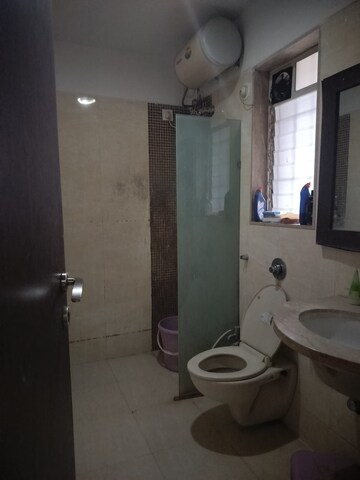 Bathroom in 3 BHK Apartment at Supreme Palms 2, Balewadi – for Rent