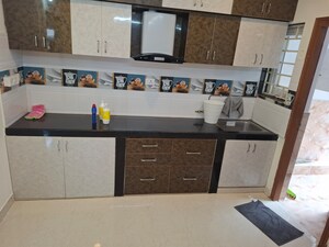 Kitchen in 3 BHK Apartment at Banjara Hills – for Rent