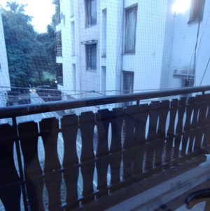 Balcony in 4 BHK Builder Floor at Vasant Vihar – for Rent
