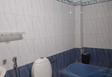 Bathroom in 3 BHK Apartment at Film Nagar – for Rent