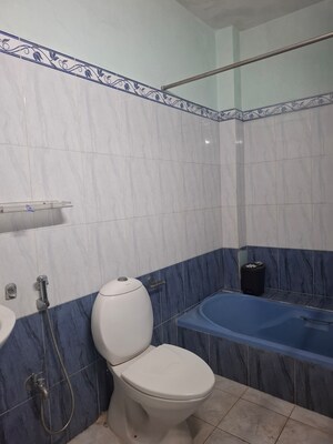 Bathroom in 3 BHK Apartment at Film Nagar – for Rent