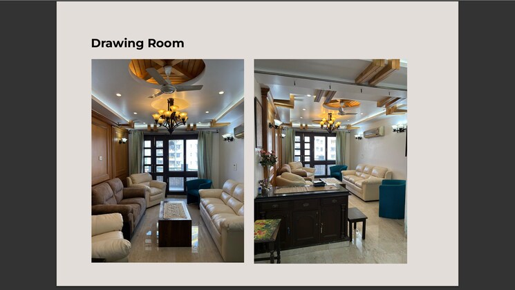 Living Room, conscient-hines-elevate 3 Bedroom 2295 Sq.Ft. Apartment In Sector 59 Gurgaon 9368458