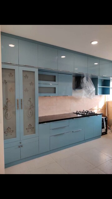 Kitchen in 3 BHK Apartment at Prestige High Fields, Gachibowli – for Rent