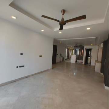 Living Room in 3.5 BHK Builder Floor at Boutique Residential Apartments R-62, Greater Kailash – for Sale