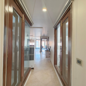 Building Lobby in 3.5 BHK Builder Floor at Boutique Residential Apartments R-62, Greater Kailash – for Sale