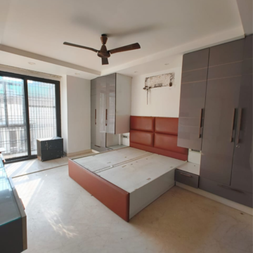 Bedroom in 3.5 BHK Builder Floor at Boutique Residential Apartments R-62, Greater Kailash – for Sale