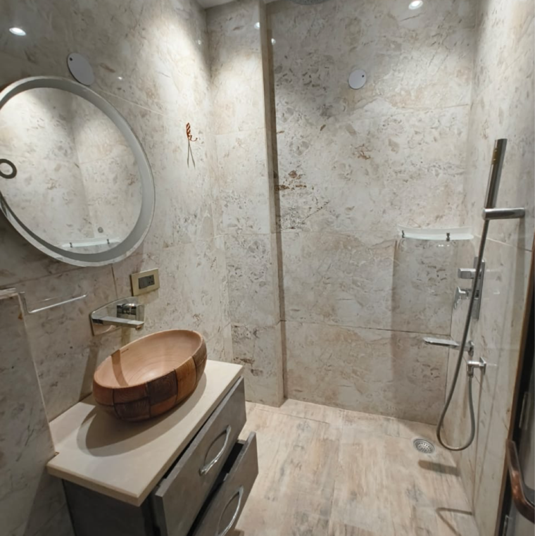 Bathroom, boutique-residential-apartments-r-62 3.5 Bedroom 2000 Sq.Ft. Builder Floor In Greater Kailash Delhi 9368495