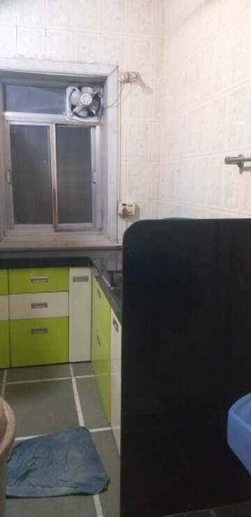 Kitchen in 1 BHK Apartment at Shreerang CHS, Shrirang Society – for Rent