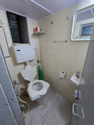 Bathroom in 1 BHK Apartment at Mangesh Prasad Apartment, Vile Parle East – for Rent