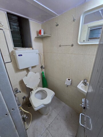 Bathroom in 1 BHK Apartment at Mangesh Prasad Apartment, Vile Parle East – for Rent