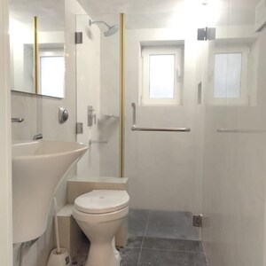 Bathroom in 2 BHK Apartment at Simran CHS Santacruz, Vithaldas Nagar – for Rent