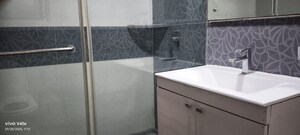 Bathroom in 3 BHK Apartment at Jayabheri Orange County, Gachibowli – for Rent