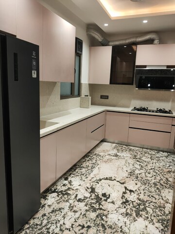 Kitchen in 4 BHK Builder Floor at S 27 Luxury Homes, Greater Kailash – for Rent