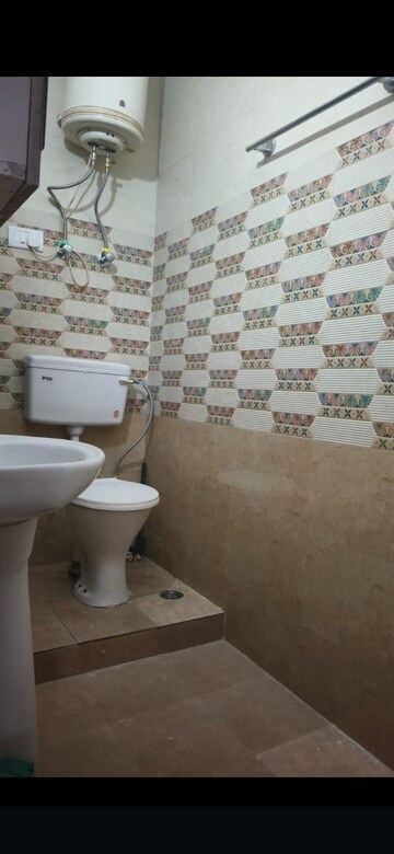 Bathroom in 2 BHK Builder Floor at Chittaranjan Park – for Rent